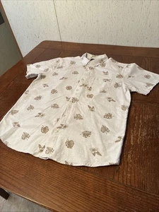 Camicia uomo Hurley OAO stampa elasticizzata media floreale manica corta bottoni davanti - Foto 1 di 6