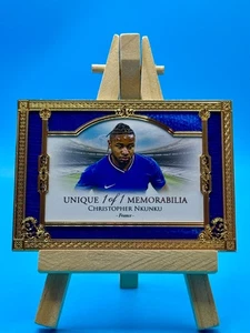 Christopher Nkunku | 2025 Futera Unique Memorabilia Patch 1/1 - Chelsea & France - Bild 1 von 3