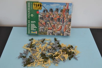 Revell 1/72 Napoleonic Wars British Infantry  x128 Wargaming Lot - Image 1 of 2
