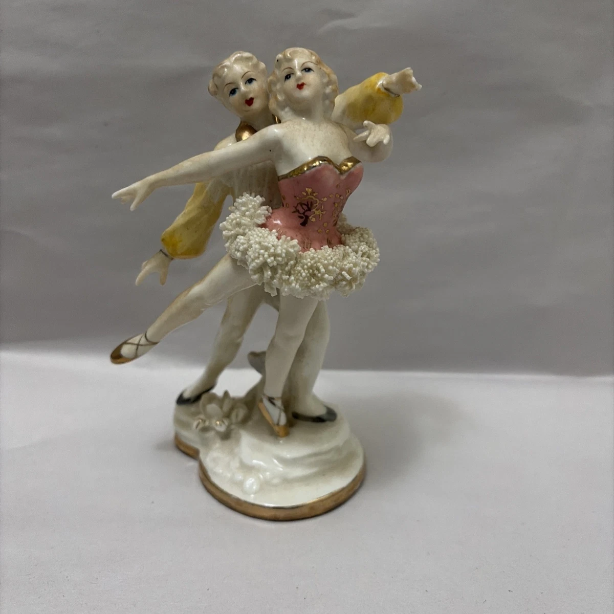 Porcelain Ballerina Figurine Indiana Antique Ceramic & Porcelain