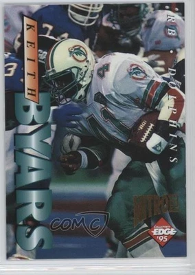 1995 Collector's Edge Nitro 22K Keith Byars #111 - Image 1 of 2
