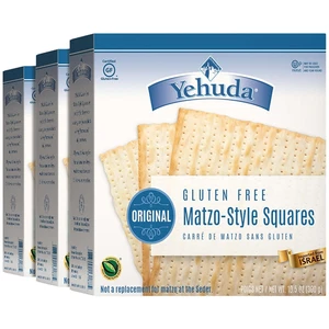 Matzo Squares Gluten-Free 10.5 Ounce Pack of 3 - Picture 1 of 12