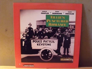 Tillie's Punctured Romance - Charlie Chaplin - Mabel Normand  - LaserDisc  - Picture 1 of 1