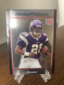 2007 Bowman Chrome Adrian Peterson Rookie Card NM+ GOAT HOF RC - Picture 1 of 3