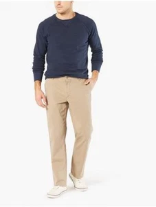 NWT Men's DOCKERS  32x 32 Olive Green Straight Fit, Five Pocket - Picture 1 of 5