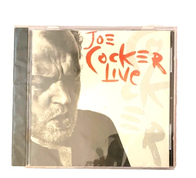 JOE COCKER LIVE AUDIO CD  1990 #D-100529  NEW IN ORIGINAL SHRINK WRAP Foto 1 de 2
