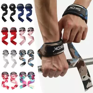 Weight Lifting Straps by RDX, Gym, Wrist Support, Weight Straps Training V7S9 - Picture 1 of 31