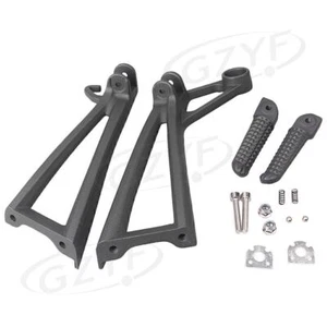 Rear Passenger Foot Pegs Footrest Bracket Fit Yamaha YZF-R6 2003-2005 2004 - Picture 1 of 6
