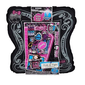 MONSTER HIGH 2014 PUFFY PICTURE FRAME ACTIVITY SET STICK ON STYLES STICKERS NEW - Picture 1 of 10