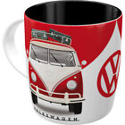 Pokal Keramik Volkswagen Kastenwagen Rot Weiß 8,5 x 9