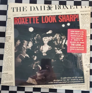 Look Sharp! LP by Roxette vinyl 1988 VG+ E1-91098 EMI USA - Picture 1 of 4
