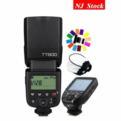 Godox TT600 Camera Flash Speedlite XPro Transmitter Triggery For Canon Sony Fuji - Image 1 of 4