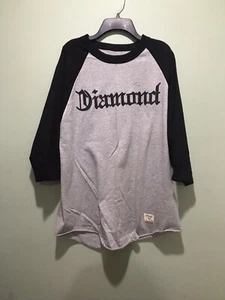diamond supply co baseball tee large - Picture 1 of 4