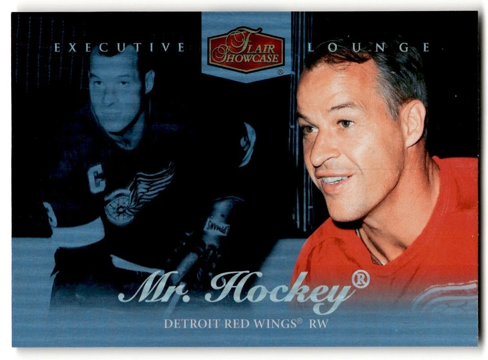 2007-08 Fleer Ultra Flair Showcase Executive Lounge Gordie Howe #91 - Image 1 of 2