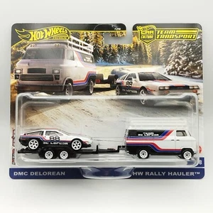 Hot Wheels NEW Team Transport DMC DeLorean HW Rally Hauler - Premium 2025 - #78 - Photo 1 sur 13