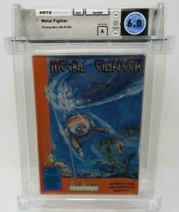 New Color Dreams Metal Fighter Video Game Nintendo NES WATA Graded 6.0 A Sealed - Picture 1 of 4