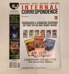 Internal Correspondence #103 YuGiOh 25th Anniversary Issue ICv2 Summer 2023 - Picture 1 of 3