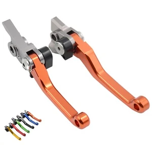 CNC Pivot Brake Clutch Levers For 65SX 14-23 85SX 13-23 FREERIDE 250R 350 14-17 - Picture 1 of 17