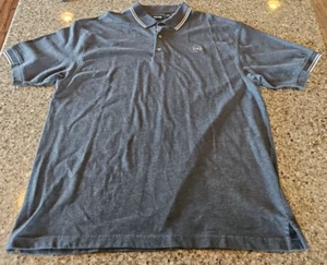 Polo Mercerizado Colección Ping Golf Negro/Gris Carbón Para Hombre Talla XL - Imagen 1 de 10