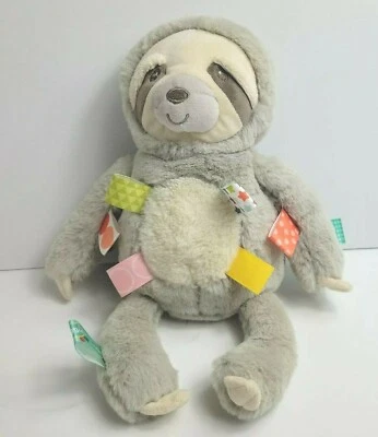 Mary Meyer Taggies Melaza Perezoso Gris Bronceado Juguete Suave Peluche Juguete Foto 1 de 4