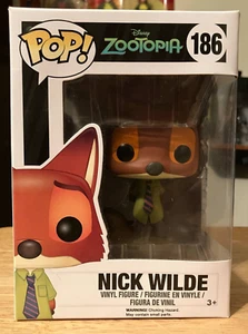 Funko Pop! Vinilo Disney - Nick Wilde #186 Zootopia NUEVO Raro - Imagen 1 de 2