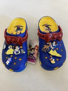 Crocs x Disney SCHNEEWITTCHEN KLASSISCHER CLOG 209483 SUNSHINE Herrengröße 4 Damengröße 6 " - Bild 1 von 9