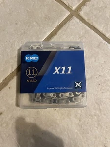 KMC X1193116L 11 Speed 116 Links Chain - Silver - Picture 1 of 2