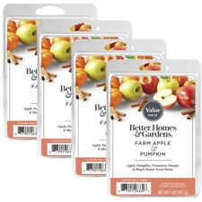 2x Better Homes and Gardens Wax Melts Cubes Farm Apple Pumpkin 5 Oz Each