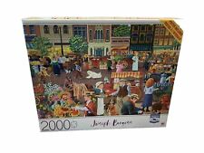 Milton Bradley Jigsaw Puzzle & Poster - Street Vendor Morning - Sealed Box
