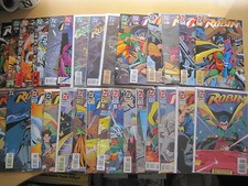 ROBIN : complete run of #s 1 - 63 of the CLASSIC DC 1993 SERIES by DIXON etc