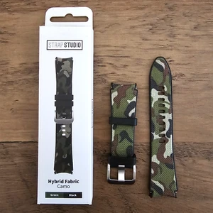 Genuine Samsung Galaxy Watch4 Classic Hybrid Fabric Band Camo - Picture 1 of 2