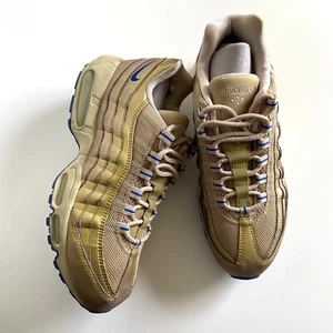 NEW Nike Air Max 95 Premium Kashima Antlers Men Size 9 312835-741 Gold Blue - Picture 1 of 16