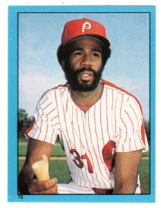 Garry Maddox - Philadelphia Phillies (Baseball) 1982 Topps Stickers # 73 Mint - Picture 1 of 1