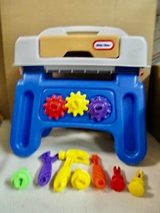 Banco de trabajo Little Tikes Handiworker caballo de batalla, herramientas, clavos, tornillos. (CR) - Imagen 1 de 6