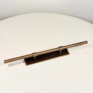 Hendel und Hendel Brokk Ziehgriff Messing brüniert 400 mm / 40 cm wenige Spuren - Bild 1 von 6