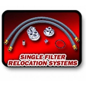 1158 Transdapt Kit Oil Filter Relocation for Chevy Pickup S10 S15 Ridgeline CL - Picture 1 of 1