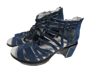 JBU By Jambu Sugar TOO Blue Gladiator Sandals RUBBER SOLES ~ Size 11 M - Picture 1 of 5
