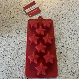 Silicone Ice Cube Mold Tray / Bakeware - New - New - Stars A3/upstairs - Picture 1 of 4