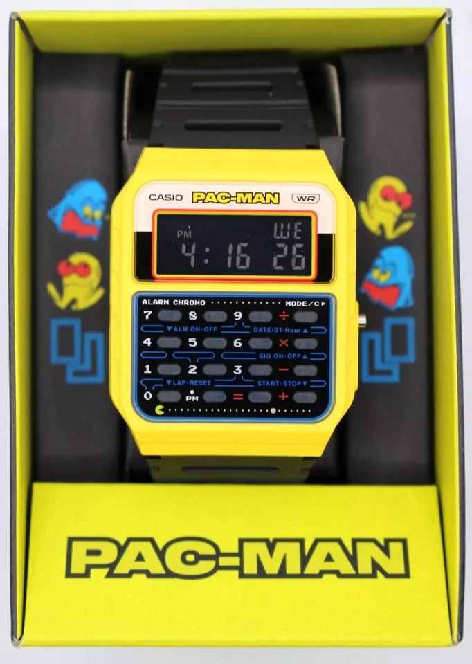 CASIO x PAC-MAN Limited Edition CA-53WPC-1B PAC-MAN & CASIO Anniversary in 2025