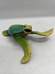 Vintage Kitty's Critters SCOOTER Sea Turtle Figurine 7.5" x 3.5" - Picture 1 of 7