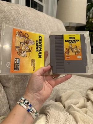 Caveman Games (Nintendo Entertainment System, 1990) - Image 1 of 4
