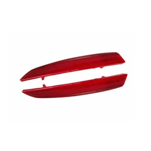 A Pair Rear Bumper Reflector Light Reflex Red For Cadillac XT5 2017 2018 2019 - Picture 1 of 8
