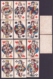Cartes À Jouer Hombre Jeu De Cartes 1880 - Photo 1 sur 3