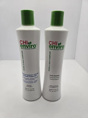 CHI Enviro Smoothing Treatment Colored/Chemically Treated Hair 16oz W Shampoo - Image 1 of 2