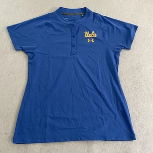 UCLA Shirt Damen Größe M Blau Under Armour Active Freizeit Golf Tennis NEU - Bild 1 von 7