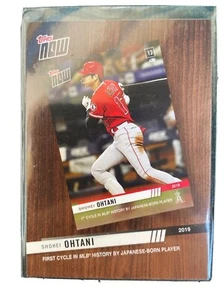 2020 Topps Series 1 Shohei Ohtani Topps Now Review 2019 Insert #TNR-5 LA Angels - Picture 1 of 7