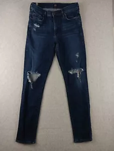 Pantalones de mezclilla Citizens of Humanity para mujer talla 28 Rocket tiro alto ajustados desgastados - Imagen 1 de 12