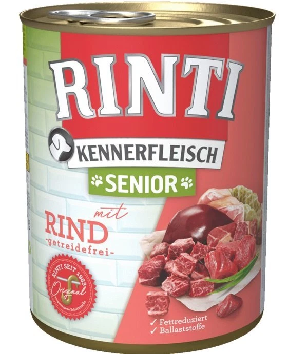 RINTI Kennerfleisch Senior 6x800g mit Rindfleisch für ältere Hunde - Bild 1 von 1