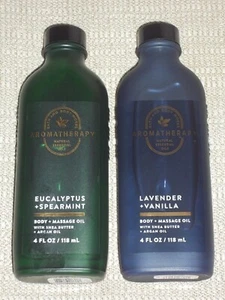 Bath & Body Works~Aromatherapy~*Body & Massage Oil~*You Choose Scent Type*~NEW - Picture 1 of 6