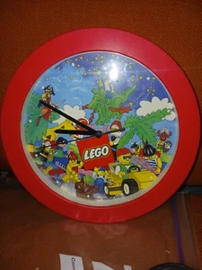 Lego System Vintage Castle Pirate Wall Clock Orologio Parete 1994 Keeps Good Tim - Picture 1 of 4